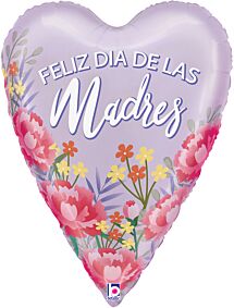 26" Corazón de Satén para el Día de la Madre