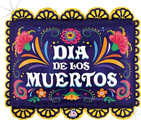 30" Dia De Los Muertos Decorative Mat
