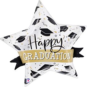 29" Satin Graduation Star