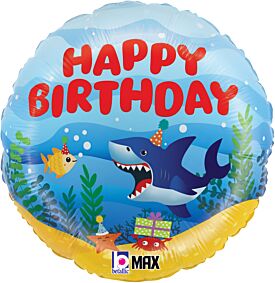 4" Birthday Ocean Party