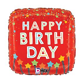 18" Birthday Candles Confetti