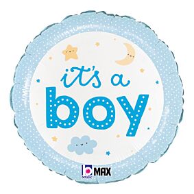 18" It's A Boy Onesie