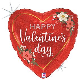 18" Floral Valentine's Day