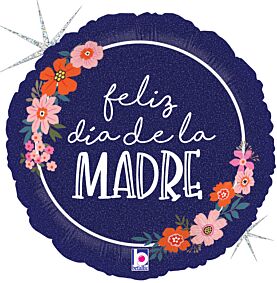 18" Mejor Mamá Floral
