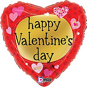 18" Valentine Pattern Hearts