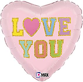 18" Love Patch Heart