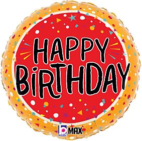 18" Birthday Fun Confetti