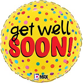 18" Get Well Bright Dots