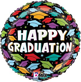 18" Brilliant Graduation Hats