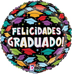 18" Gorros de Graduación Brillantes