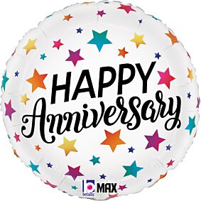 18" Colorful Anniversary