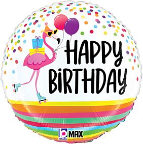 18" Flamingo Birthday Party