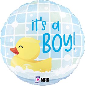 18" It's a Boy Rubber Ducky
