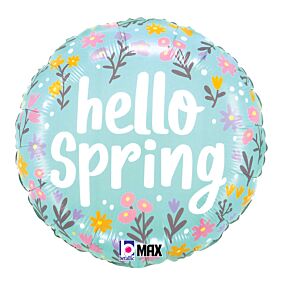 18" Hello Spring Flowers