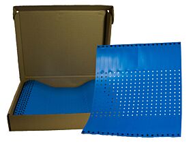 1/2" Plastic Wristband - Blue