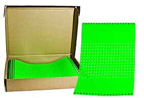 1/2" Plastic Wristband-Glow Green