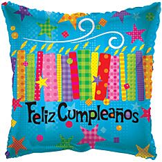 18" Feliz Cumpleanos Candle