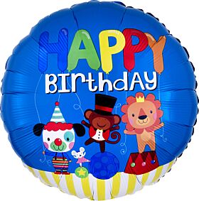 17" Happy Birthday Circus Fun