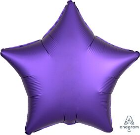 19" Luxe Purple Royale Star
