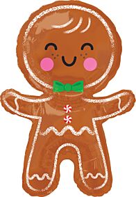 31" Happy Gingerbread Man
