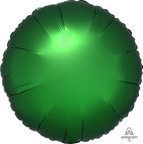 17" Luxe Emerald Round