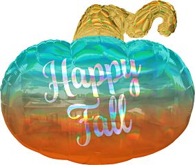 29" Iridescent Ombre Pumpkin