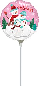 9" Holidays Snow Family