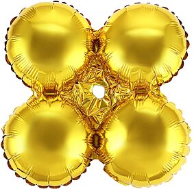 30" Quad Metallic Gold