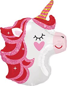 21" Pretty Pink Unicorn