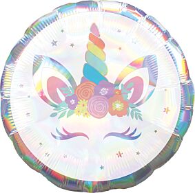 18" Unicorn Party Iridescent