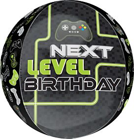 16" Level Up Birthday Orbz