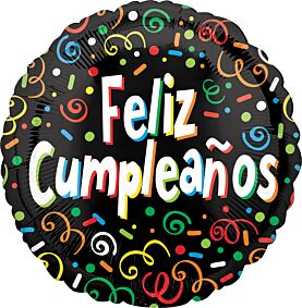 17" Feliz Cumpleanos Explosion