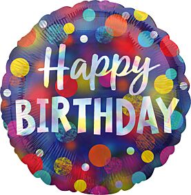 18" Iridescent Party Dots