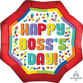 22"Satin Boss's Day Dots