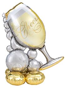 51" Bubbly Wine Glass Airloonz