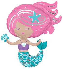 30" Shimmering Mermaid