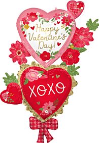 59" HVD Floral and XOXO