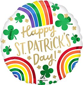 17" St. Patrick's Day Rainbows