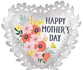 23" HMD Satin Intricate Blooms