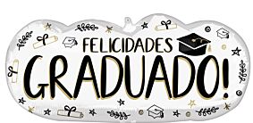 30" Sketched Felicidades Graduado