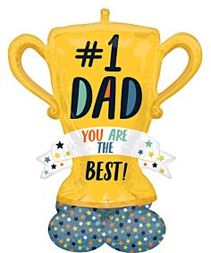 43" Best Dad Trophy AirLoonz