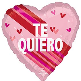 17" Te Quiero Stripes on Stripes