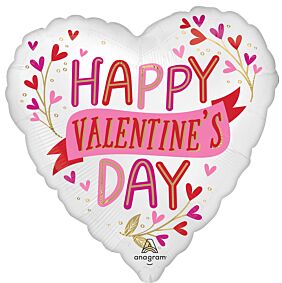 18" HVD Satin Botanical Traces