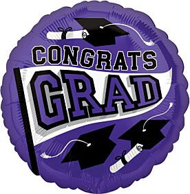 17" School Colors Be True to Your School - Purple