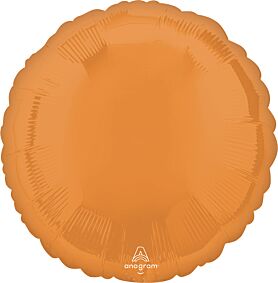 17" Vibrant Orange Round