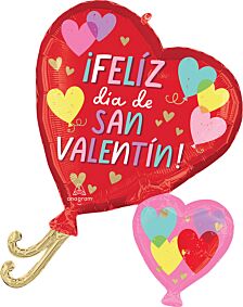 29" Hearts on Hearts Spanish Valentine