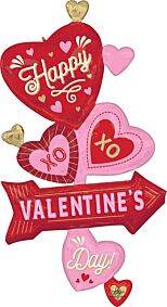 52" Retro Valentine's Day Arrow