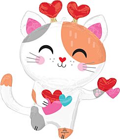 31" Purr-Fect Valentine Kitty