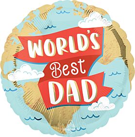 17" World's Best Dad