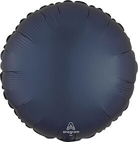 18" Satin True Navy Circle